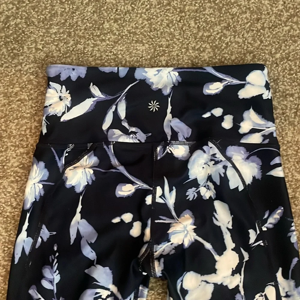 Athleta Floral Leggings
